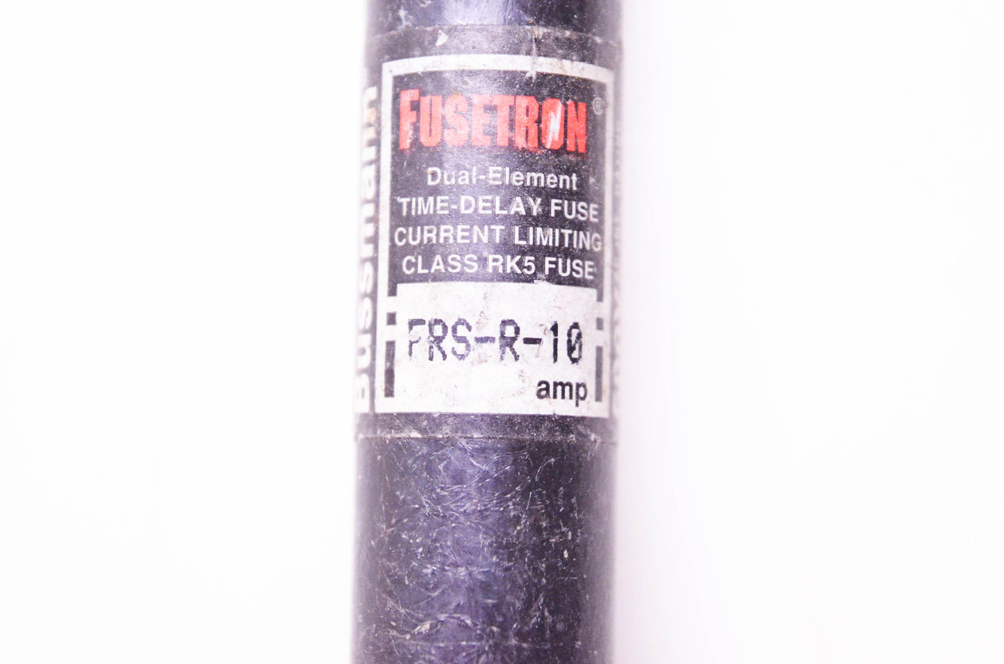 Bussmann Cooper FRS-R-10 Fusetron Dual-Element Time-Delay Fuse Current Limiting Class RK5 Fuse NOS