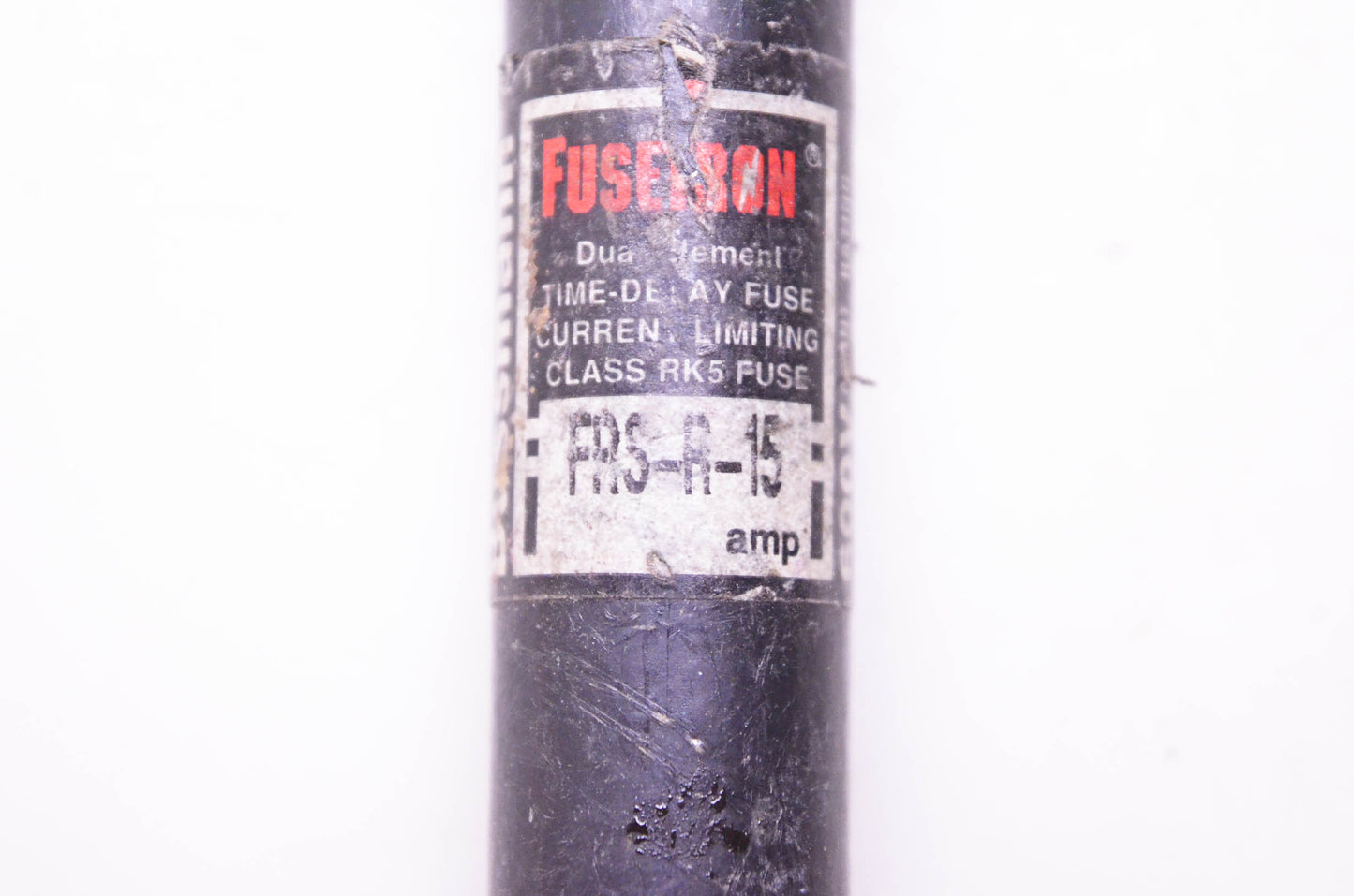 Bussmann Cooper FRS-R-15 Fusetron Dual-Element Time-Delay Fuse Current Limiting Class RK5 Fuse NOS