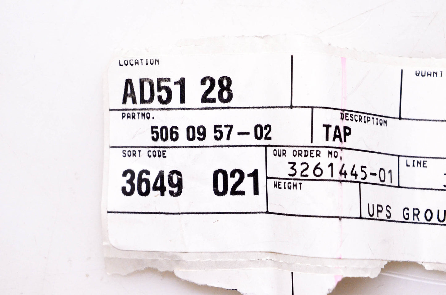 New OEM Husqvarna 506095702, 506 09 57-02 Tap Water Valve NOS