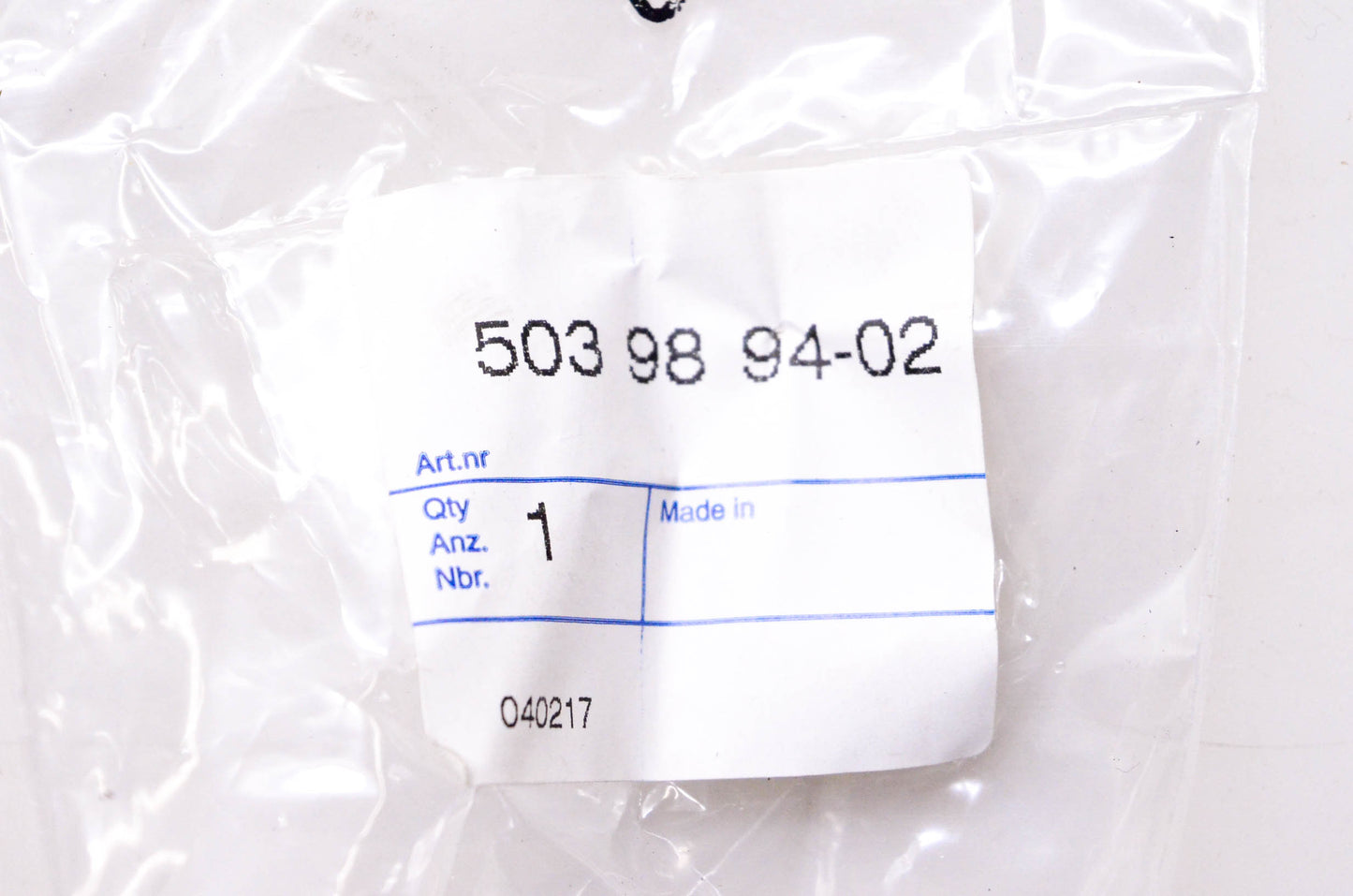 New OEM Husqvarna 503 98 94-02, 503989402 Kit NOS