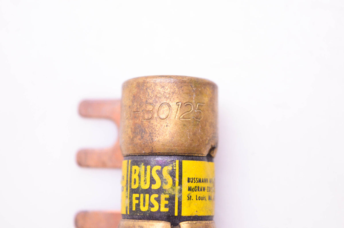 Bussmann HBO125 Fuse 125 Amp NOS