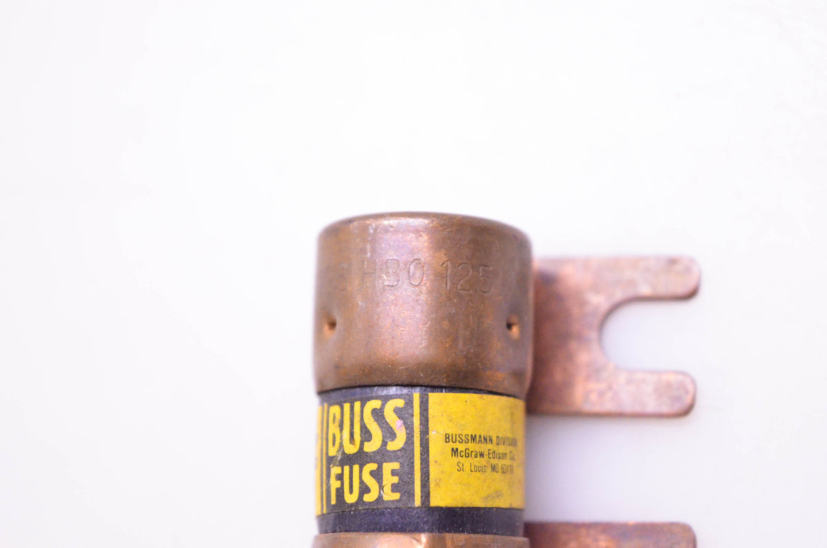 Bussmann HBO125 Fuse 125 Amp NOS