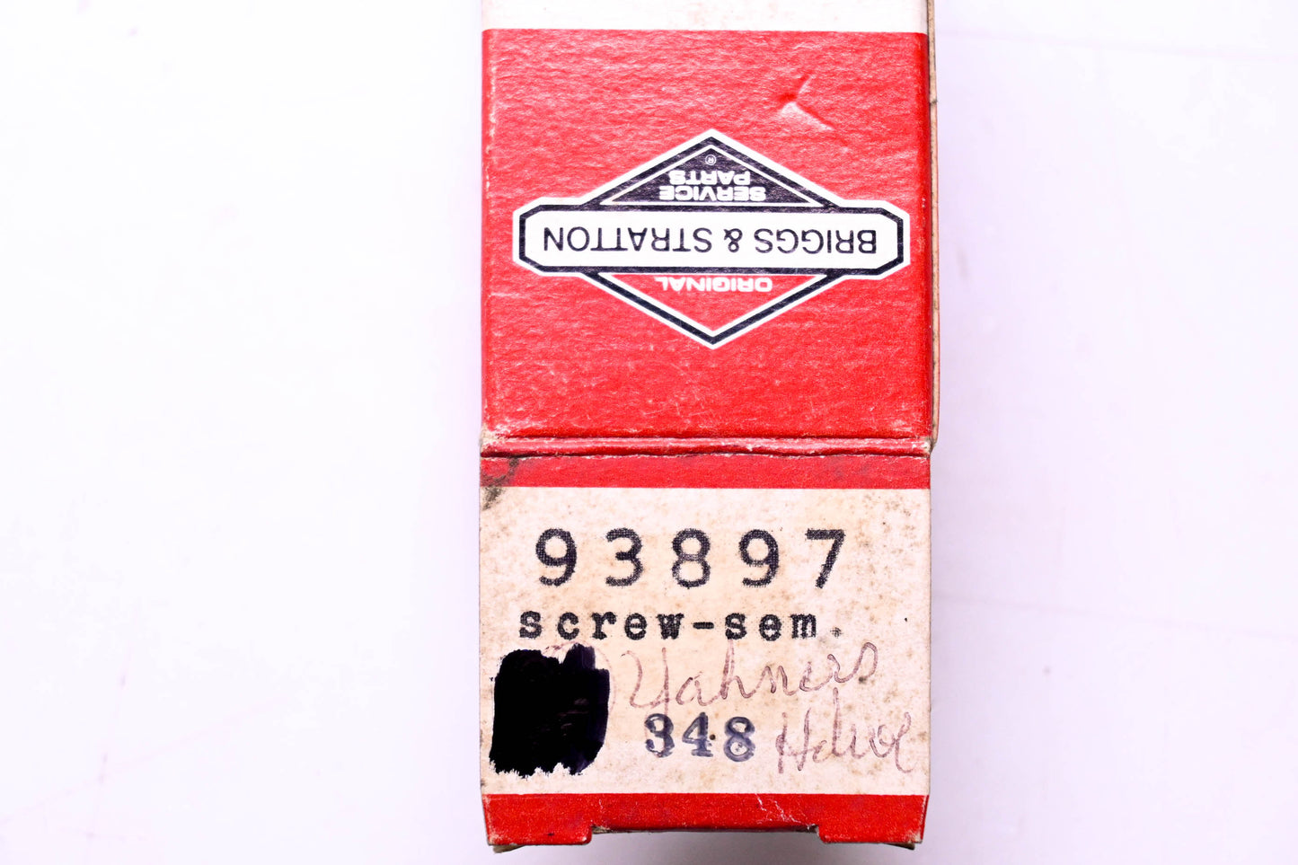 New OEM Briggs & Stratton 93897 SEM Screws Qty 2 NOS