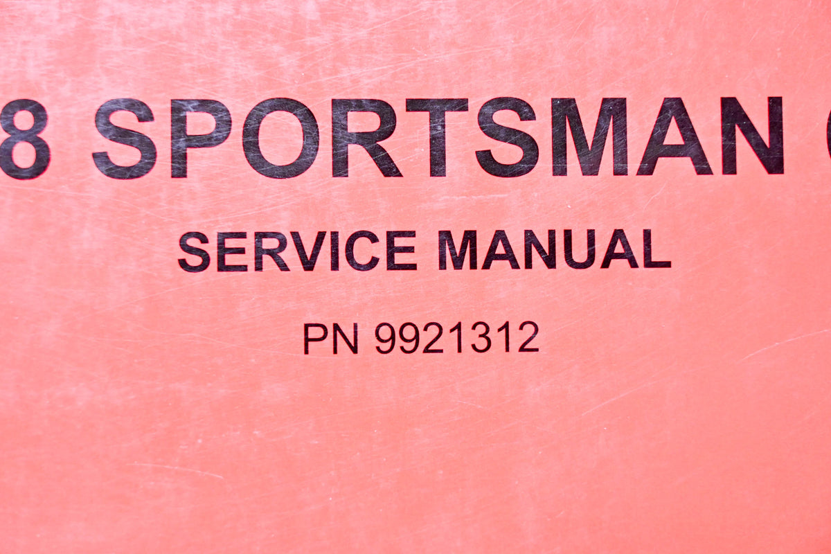 OEM Polaris 9921312 2008 Sportsman 6x6 Service Manual
