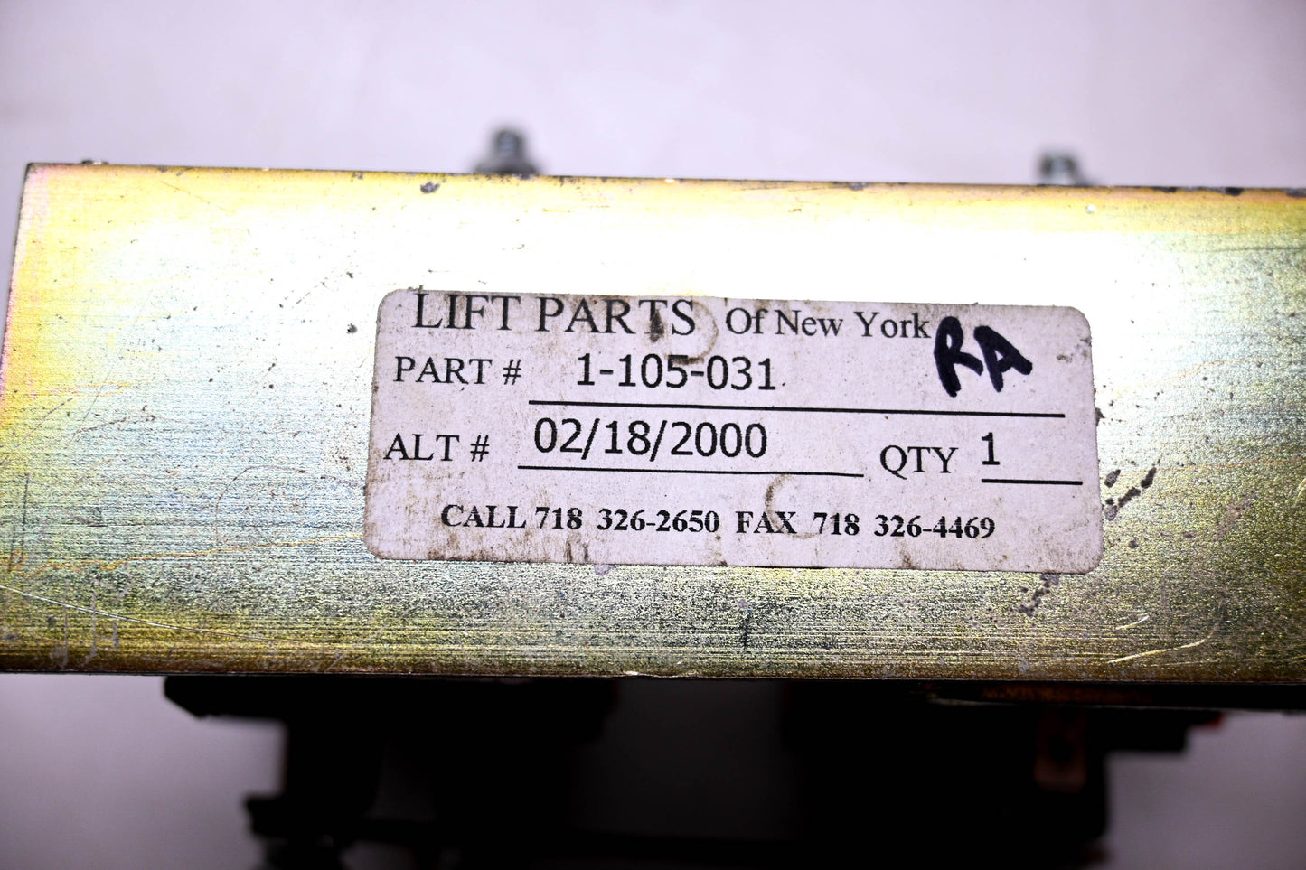 Lift Parts 1-105-031 Contactor fits Raymond NOS