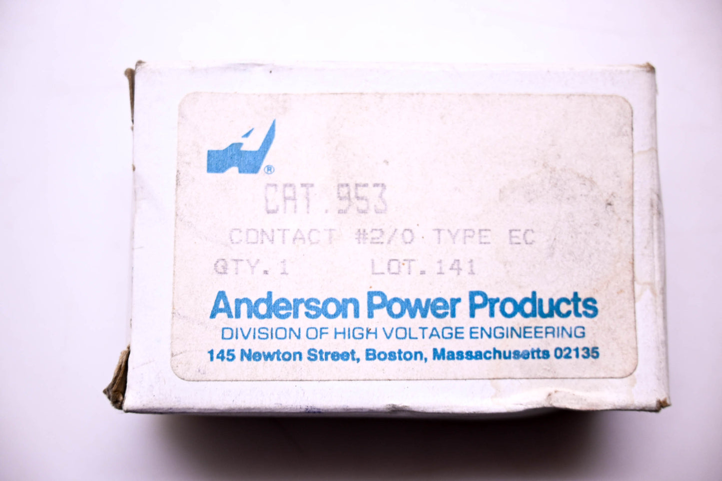 Anderson Power Products 953 Contact Kit NOS