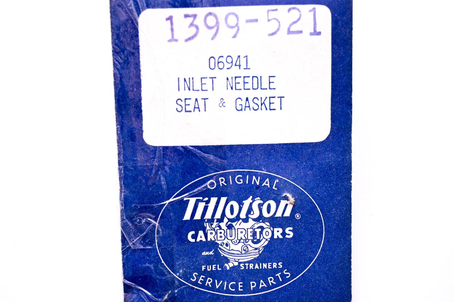 Tillotson 1399-521 Inlet Needle Seat & Gasket NOS