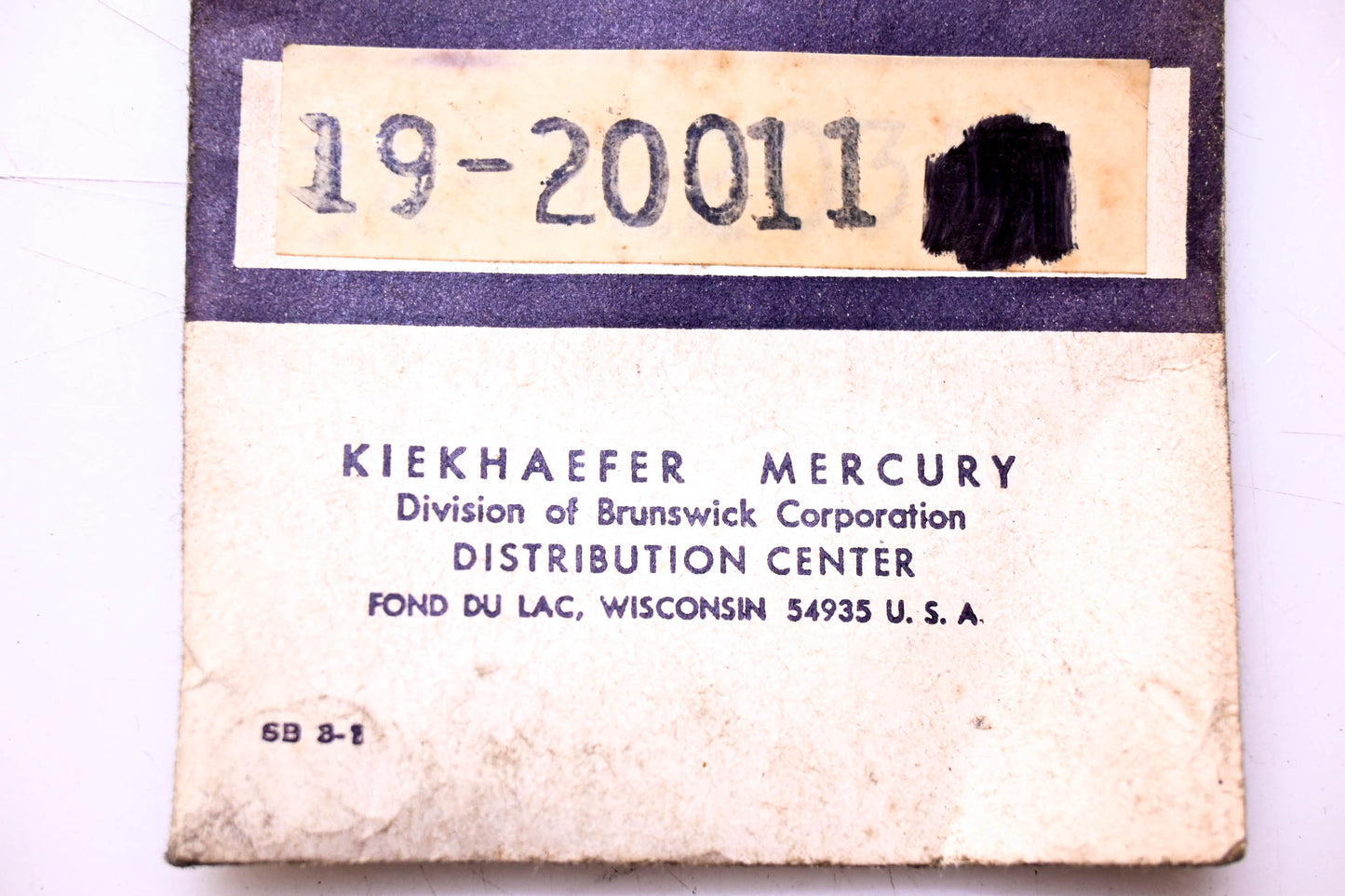 Aftermarket 19-20011 Welch Plug NOS