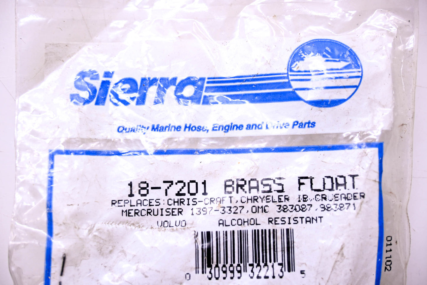Sierra 18-7201 Brass Float NOS