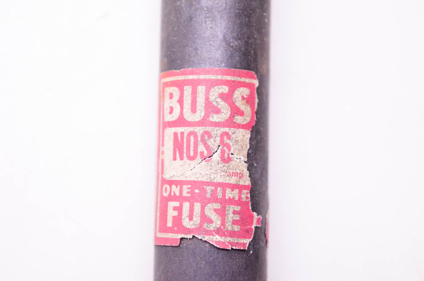 Bussmann NOS-6 One-Time Fuse 600 Volts or Less NOS