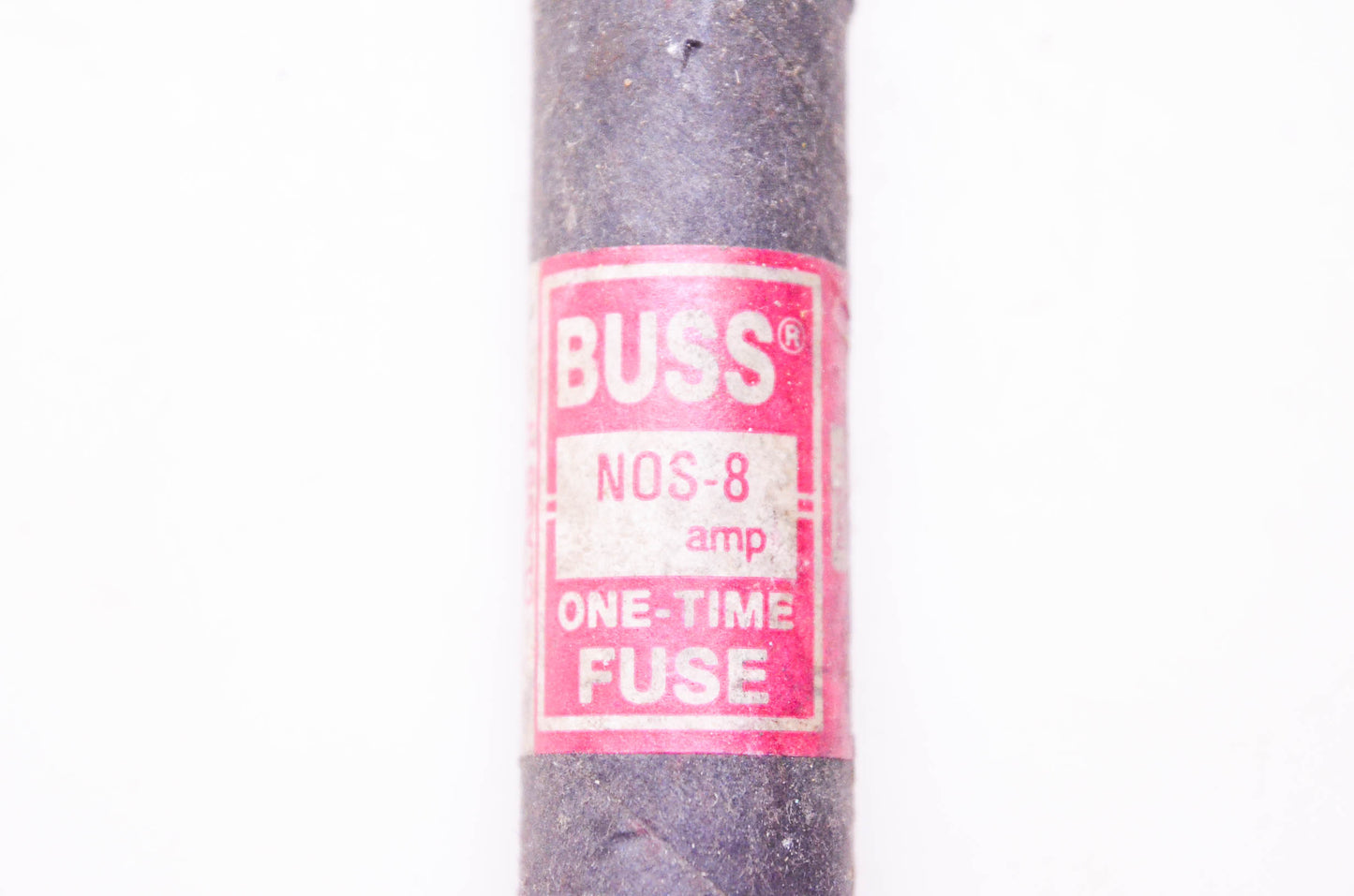 Bussmann NOS-8 One-Time Fuse Class H 600 Volts or Less NOS