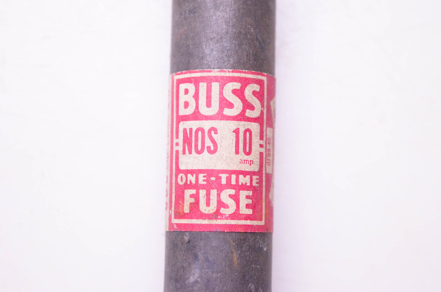 Bussmann NOS-10 One-Time Fuse Class H 600 Volts or Less NOS