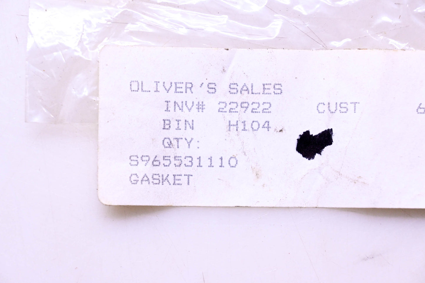 Dolmar 965531110 Gasket NOS