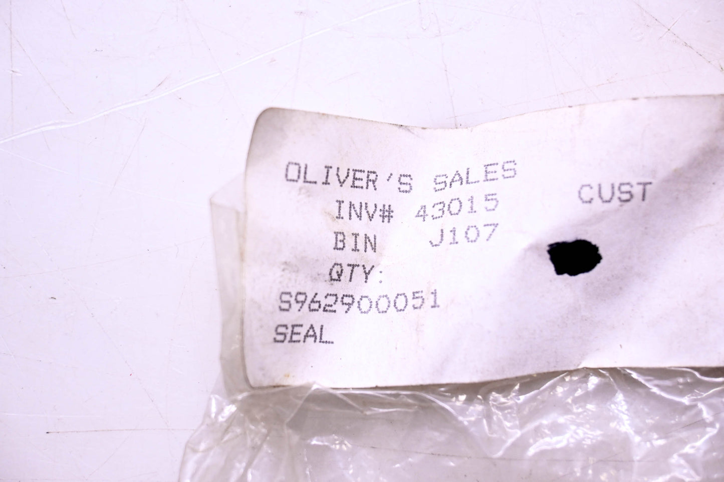 Dolmar 962900051 Seal NOS