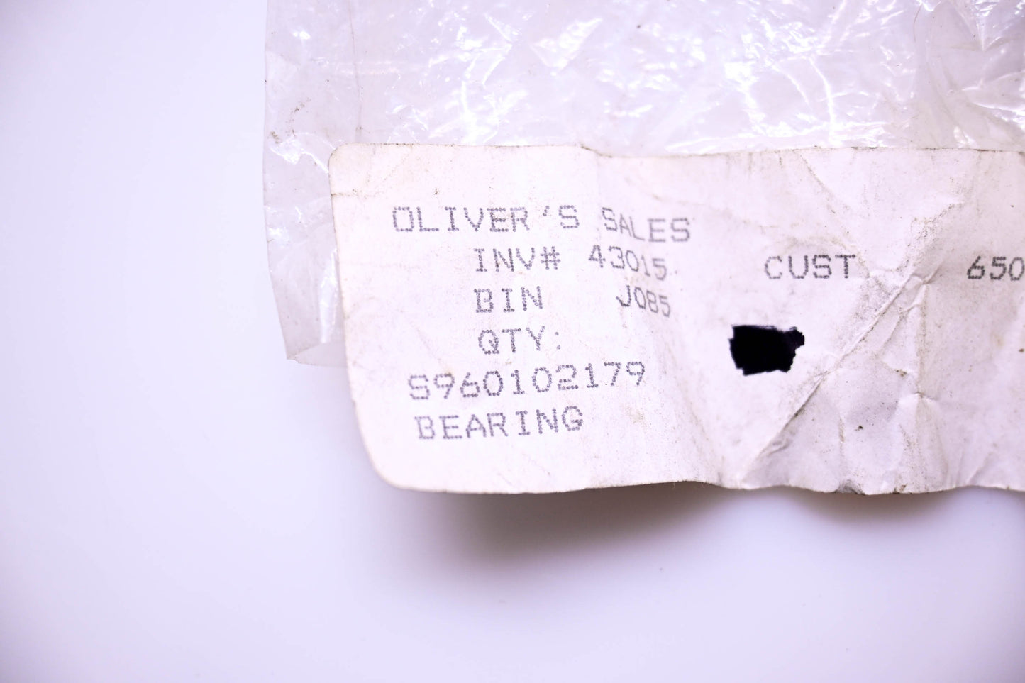 Dolmar 960102179 Bearing NOS