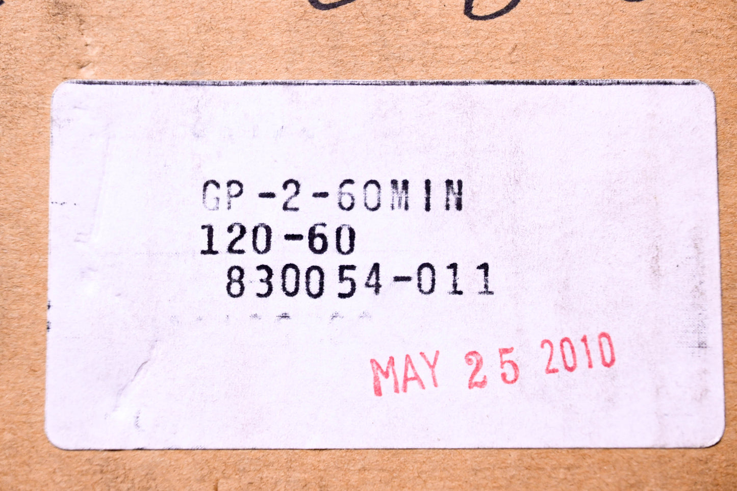 Industrial Timer Company GP-2-60MIN, 830054-011 Time Delay Interval Timer NOS