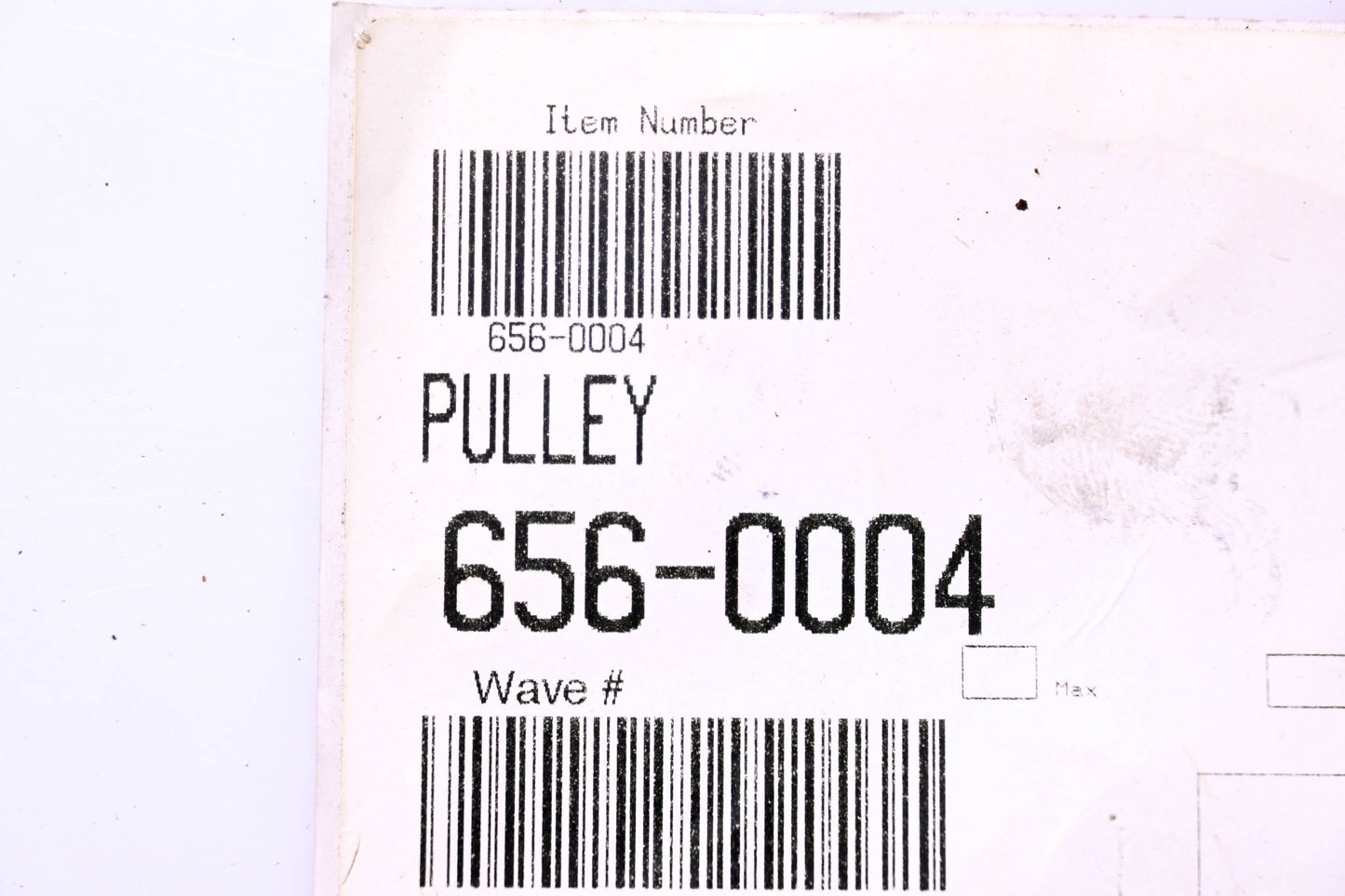 MTD 656-0004 Pulley NOS