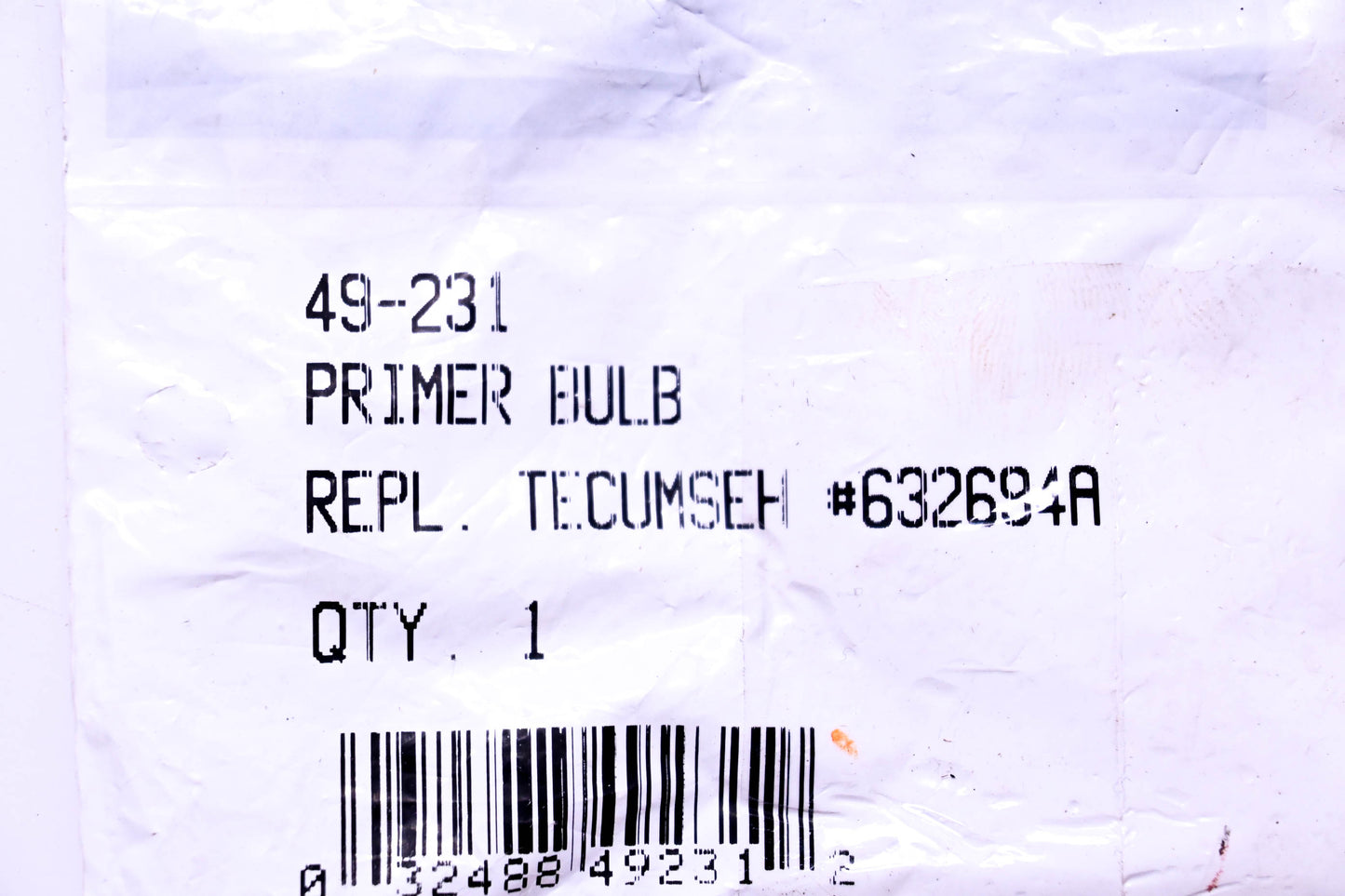 Oregon 49-231, 632694A Primer Bulb NOS
