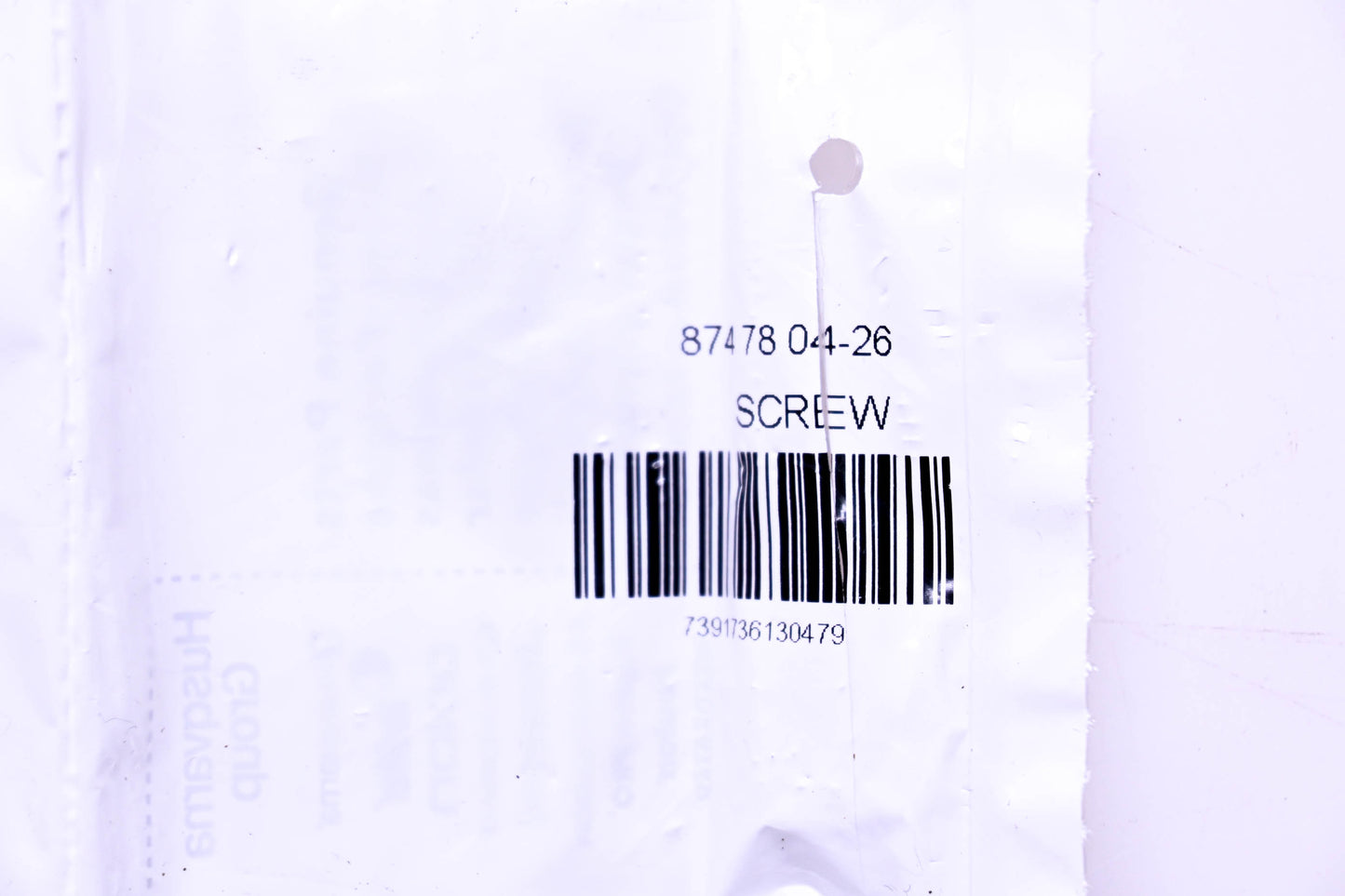 New OEM Husqvarna 874 78 04-26, 874780426 Screw NOS