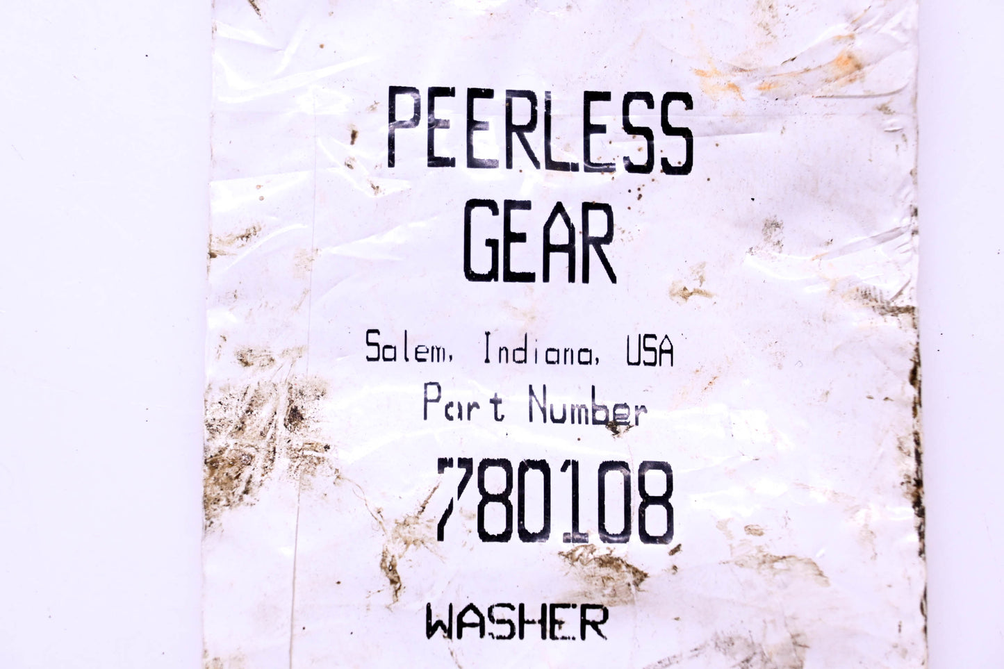 Peerless 780108 Washer NOS