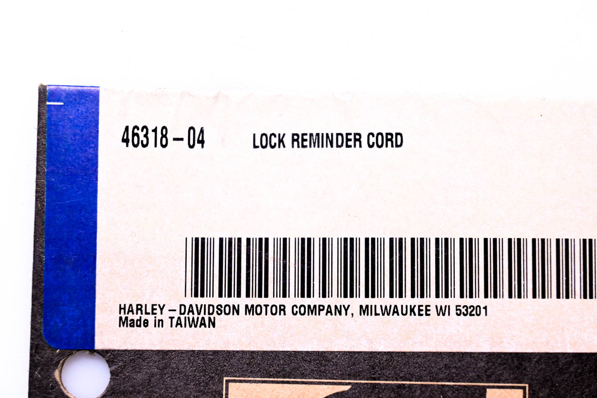 New OEM Harley-Davidson 46318-04 Reminder Cord NOS