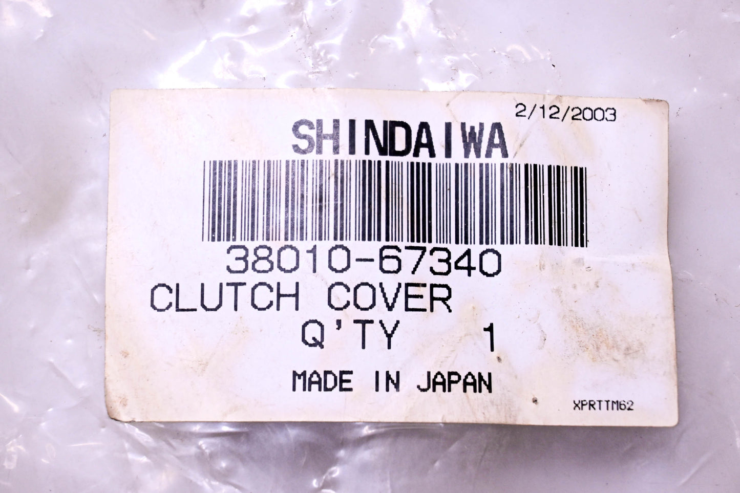 Shindaiwa 38010-67340 Clutch Cover NOS