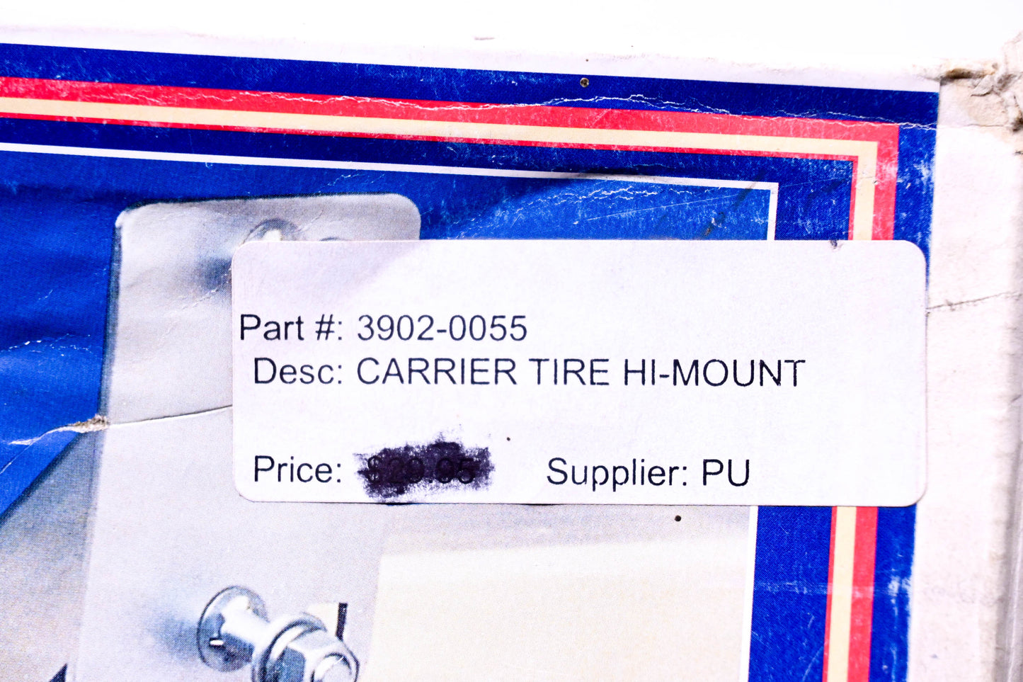 Fulton 3902-0055, STC100 Hi-Mount Spare Tire Carrier NOS