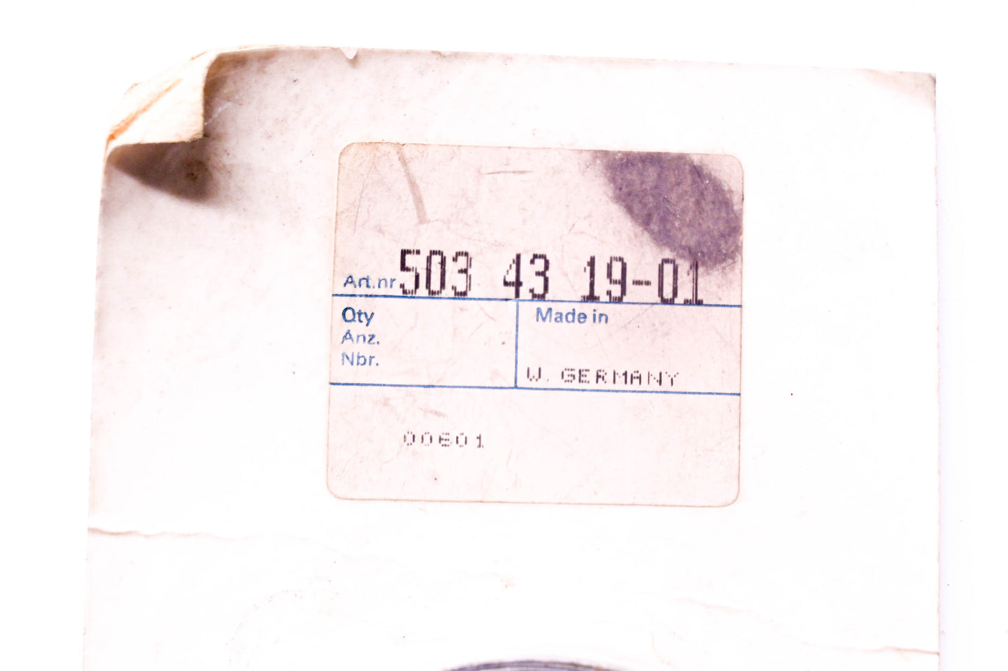 New OEM Husqvarna 503431901, 503 43 19-01 Starter Spring NOS