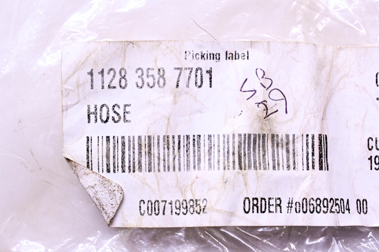 New OEM Stihl 1128 358 7701 Fuel Line Hose NOS