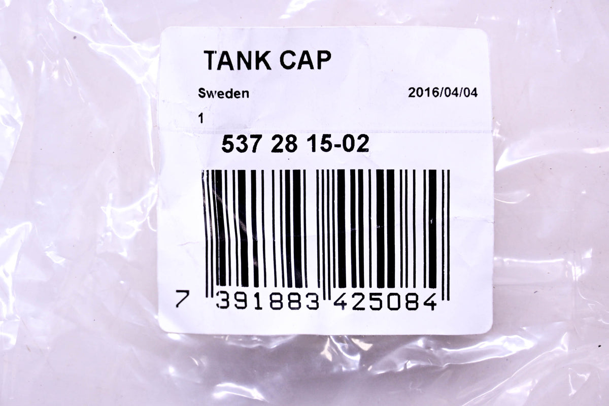 New OEM Husqvarna 537281502, 537 28 15-02 Tank Cap NOS