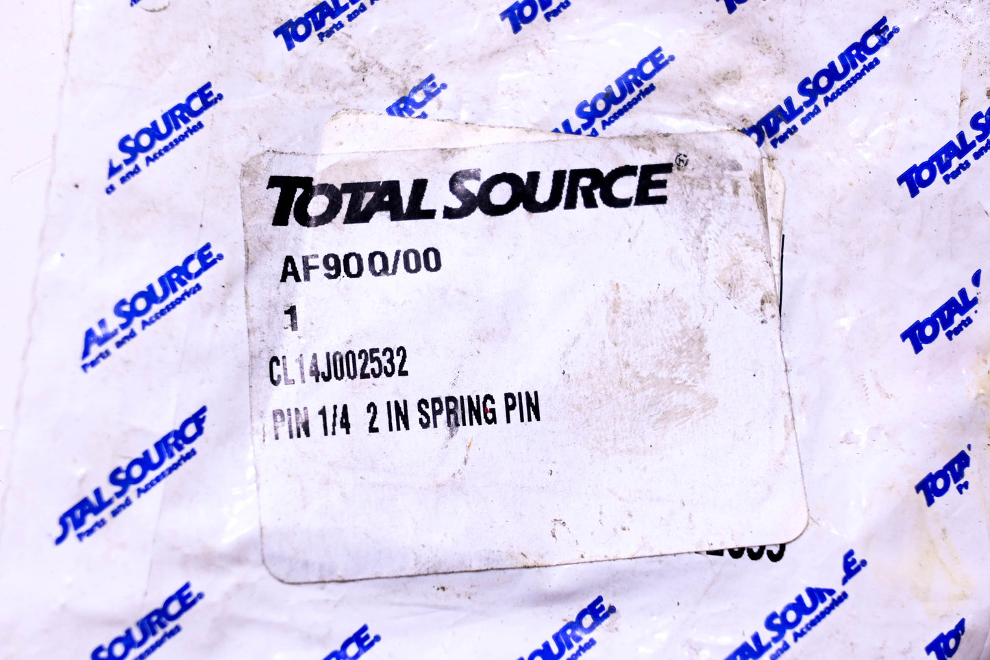 Total Source 14J002532, CL14J002532 Spring Pin fits Clark fits Clark NOS