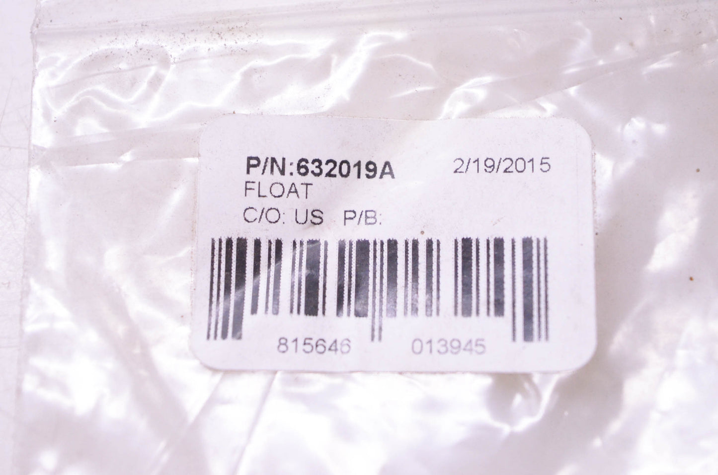 New OEM Tecumseh 632019A Carburetor Float NOS