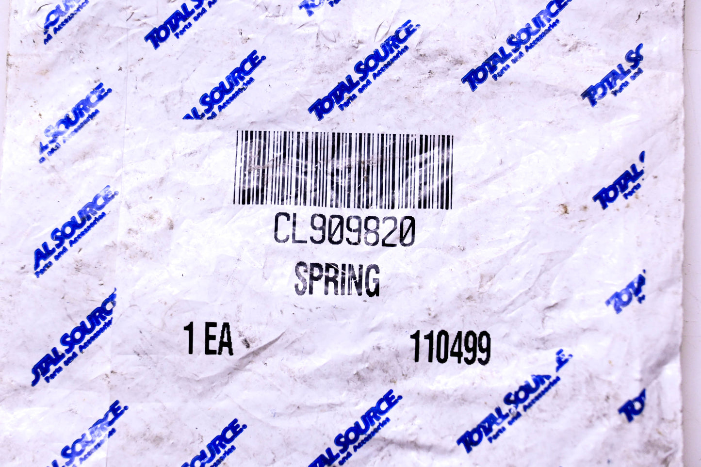 Total Source 909820, CL909820 Spring fits Clark NOS