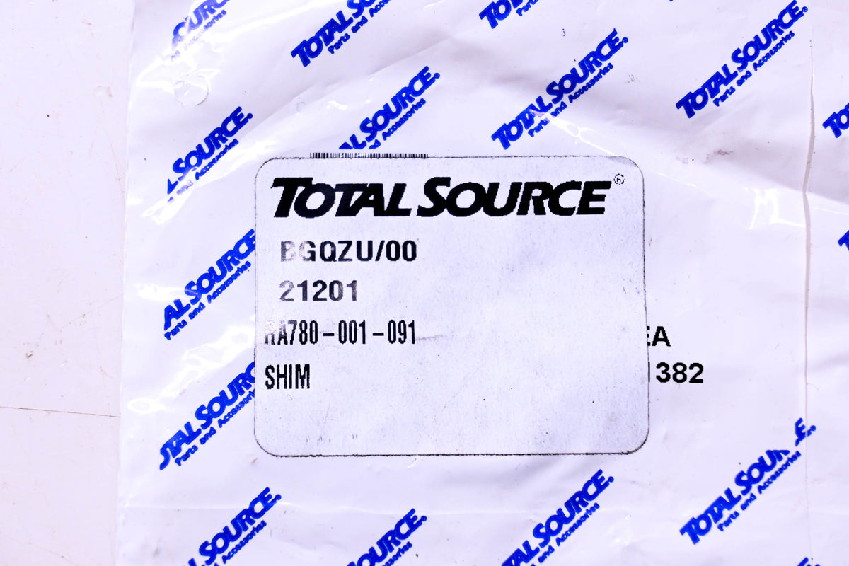Total Source 780-001-091, RA780-001-091 Shim fits Raymond NOS