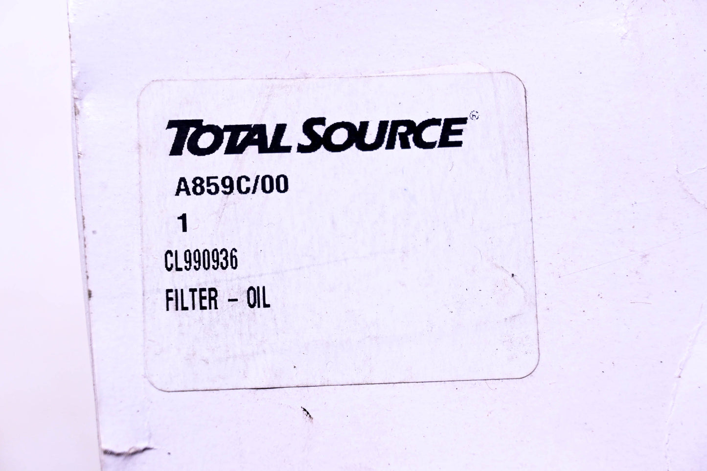 Total Source 990936, CL990936 Oil Filter fits Clark NOS
