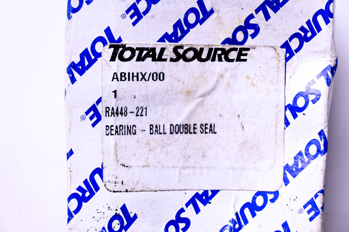 Total Source 448-221, RA448-221 Ball Double Seal Bearing fits Raymond NOS