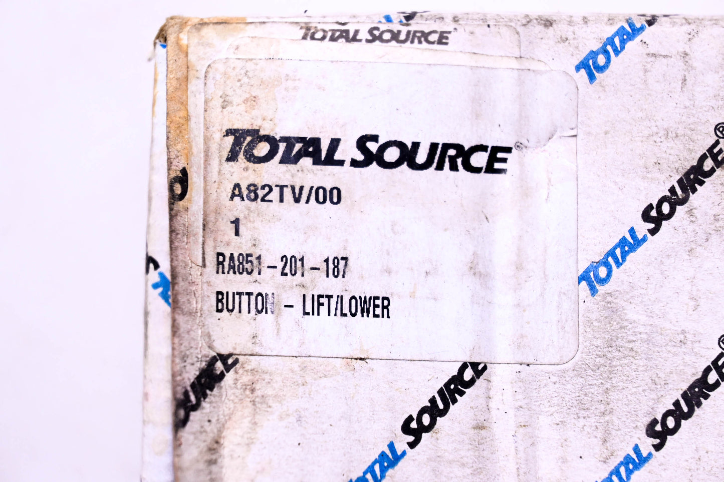 Total Source 851-201-187, RA851-201-187 Lower Lift Button fits Raymond NOS