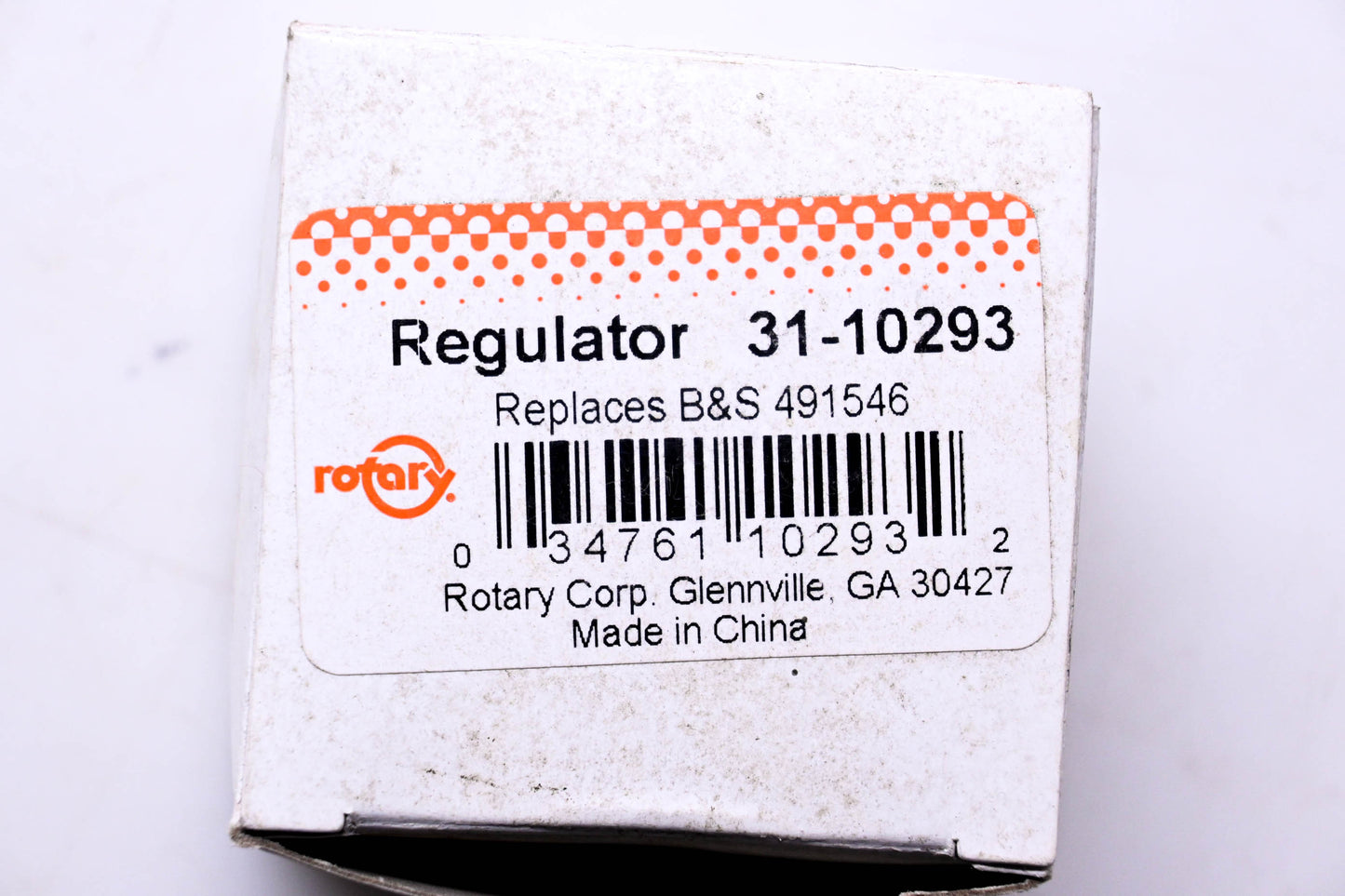 Rotary 31-10293, 491546 Regulator NOS