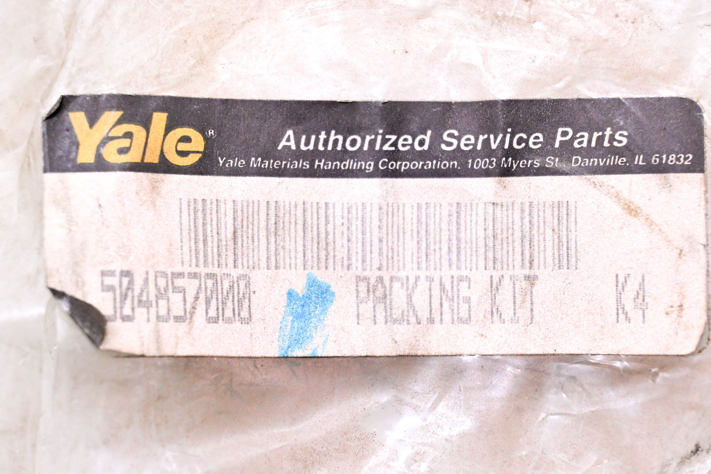 Yale 504857000 Seal Kit NOS