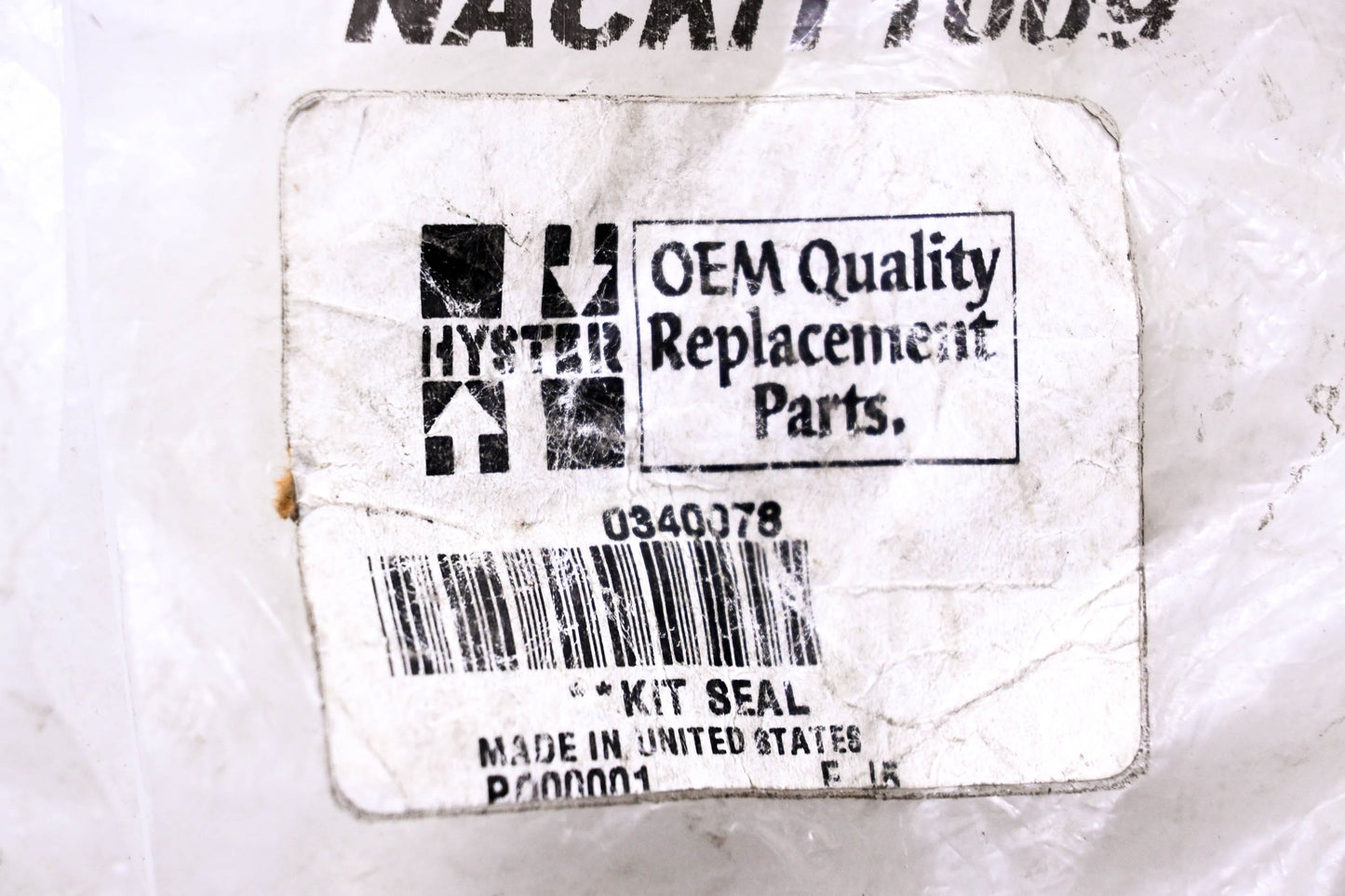 Hyster 0340078 Seal Kit NOS