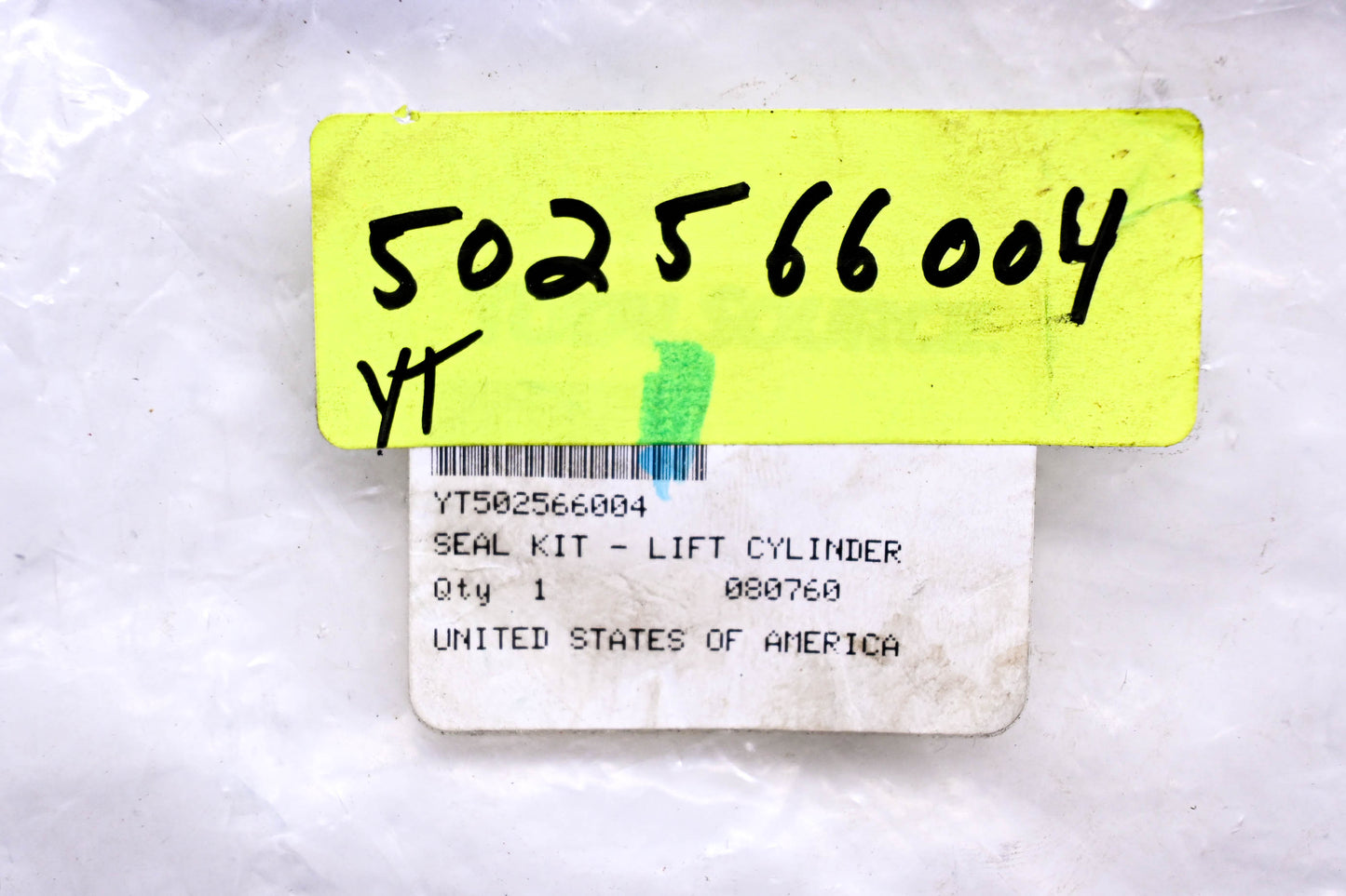 Total Source 502566004, YT502566004 Lift Cylinder Seal Kit fits Yale NOS