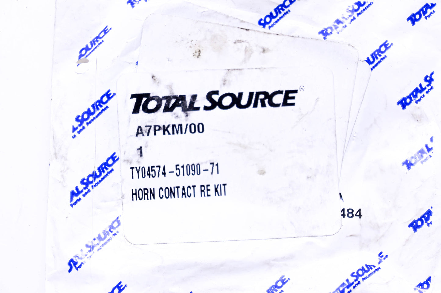 Total Source 04574-51090-71, TY04574-51090-71 Horn Contact Repair Kit fits Toyota NOS