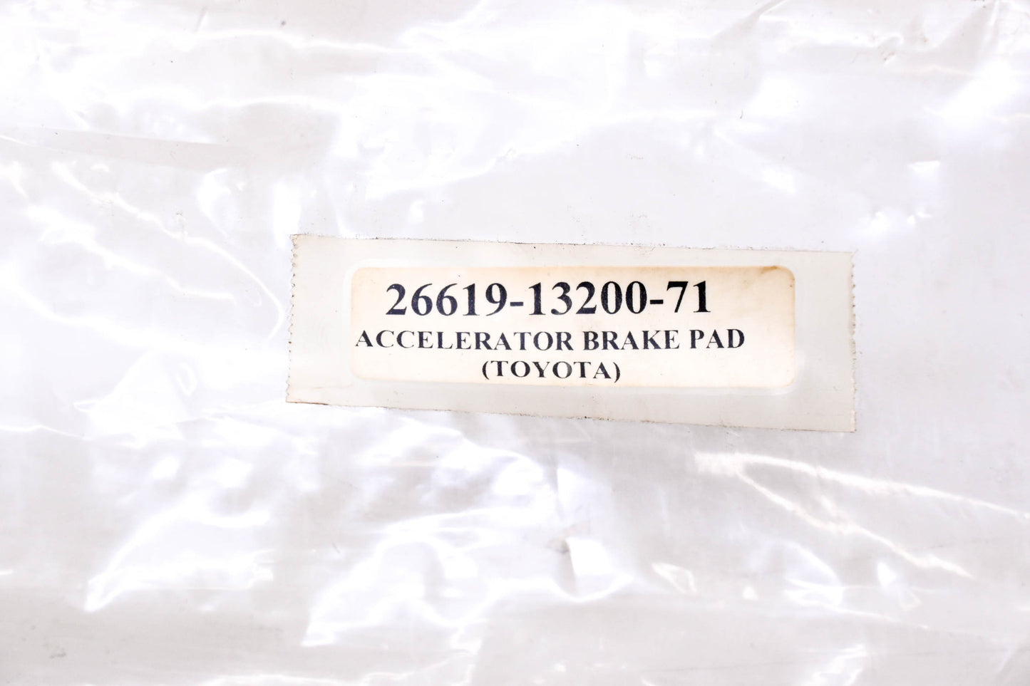 Total Source 26619-13200-71, TY26619-13200-71 Accelerator Brake Pad fits Toyota NOS