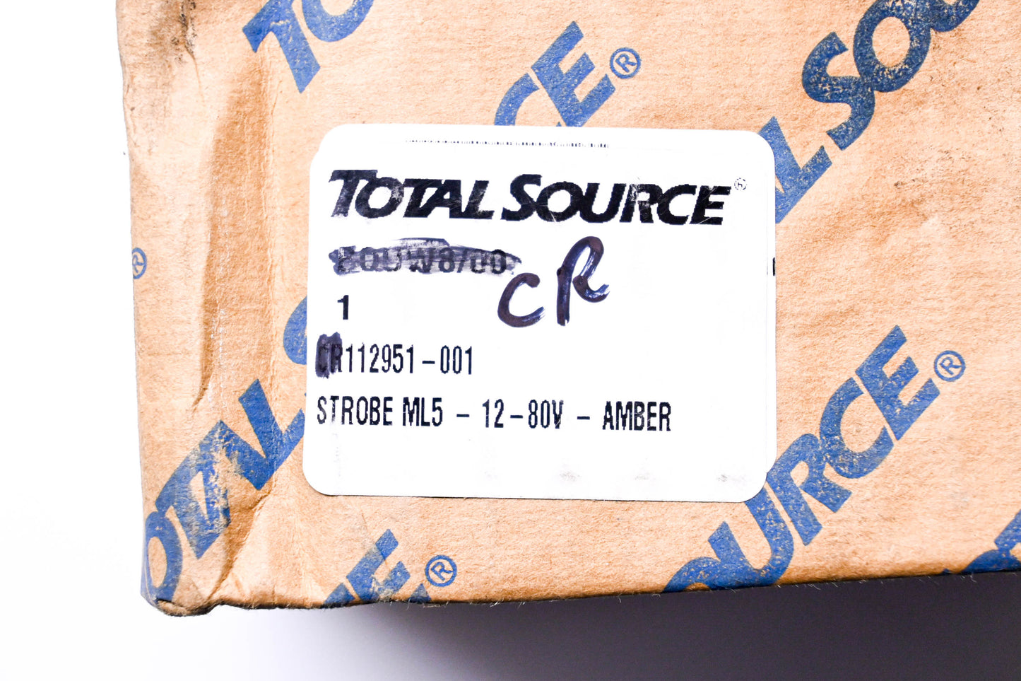 Total Source 112951-001, CR112951-001 Strobe fits Crown NOS