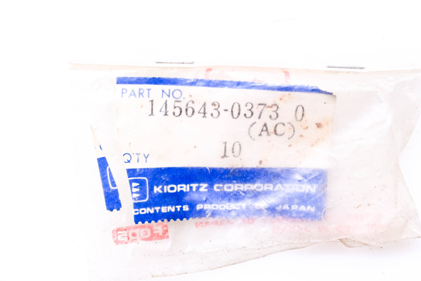 Kioritz Corporation 145643-0373, 145643-0373 0 Screws Qty 10 NOS