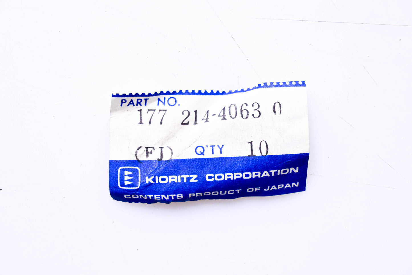 Kioritz Corporation 177 214-4063, 177 214-4063 0 Washers Qty 10 NOS