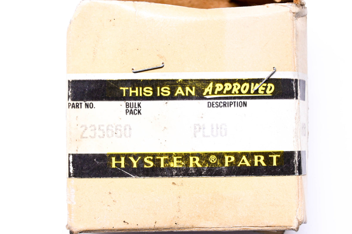 Hyster 235660 Plug NOS
