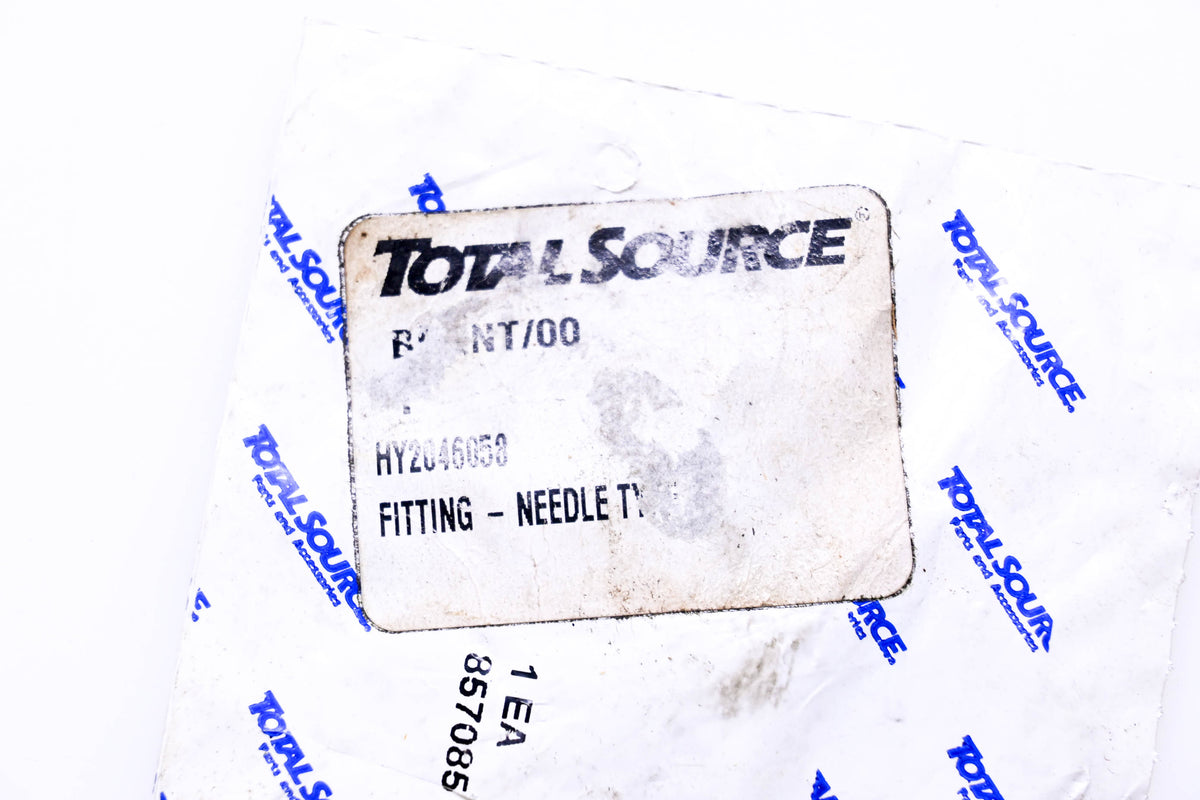 Total Source 2046058, HY2046058 Needle Type Fitting fits Hyster NOS