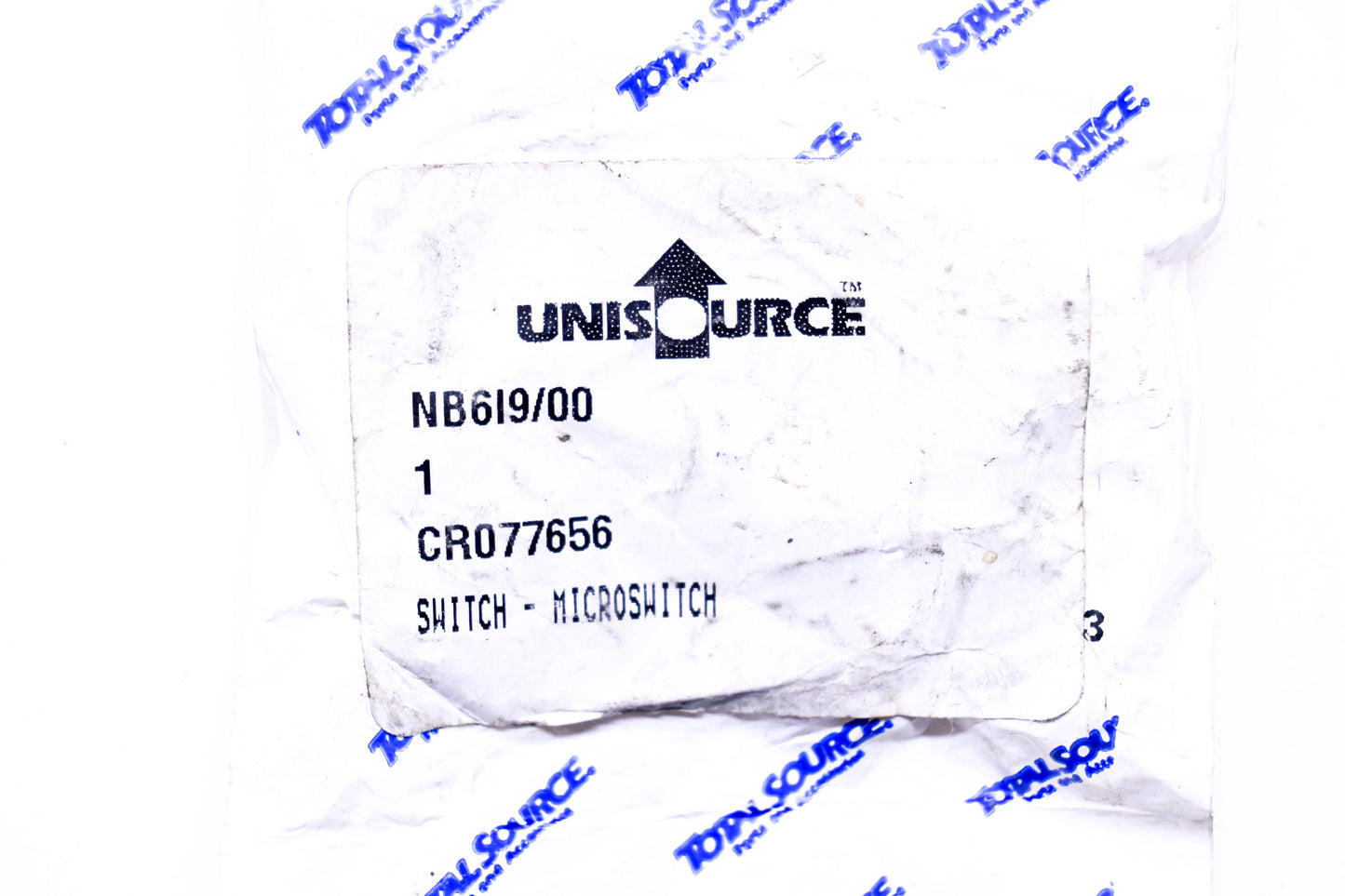 Unisource 077656, CR077656 Microswitch fits Crown NOS