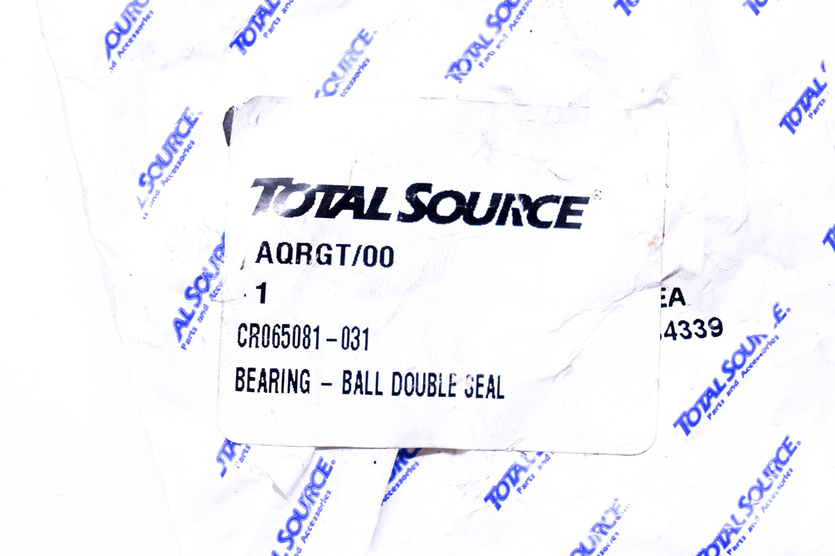 Total Source 065081-031, CR065081-031 Double Seal Ball Bearing NOS
